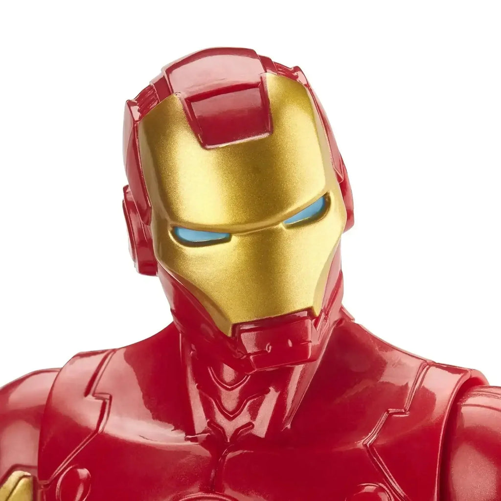 Marvel Avengers Titan Hero Series Iron Man Action Figure – 12-Inch Superhero Toy for Kids Ages 4 and Up - Naivri