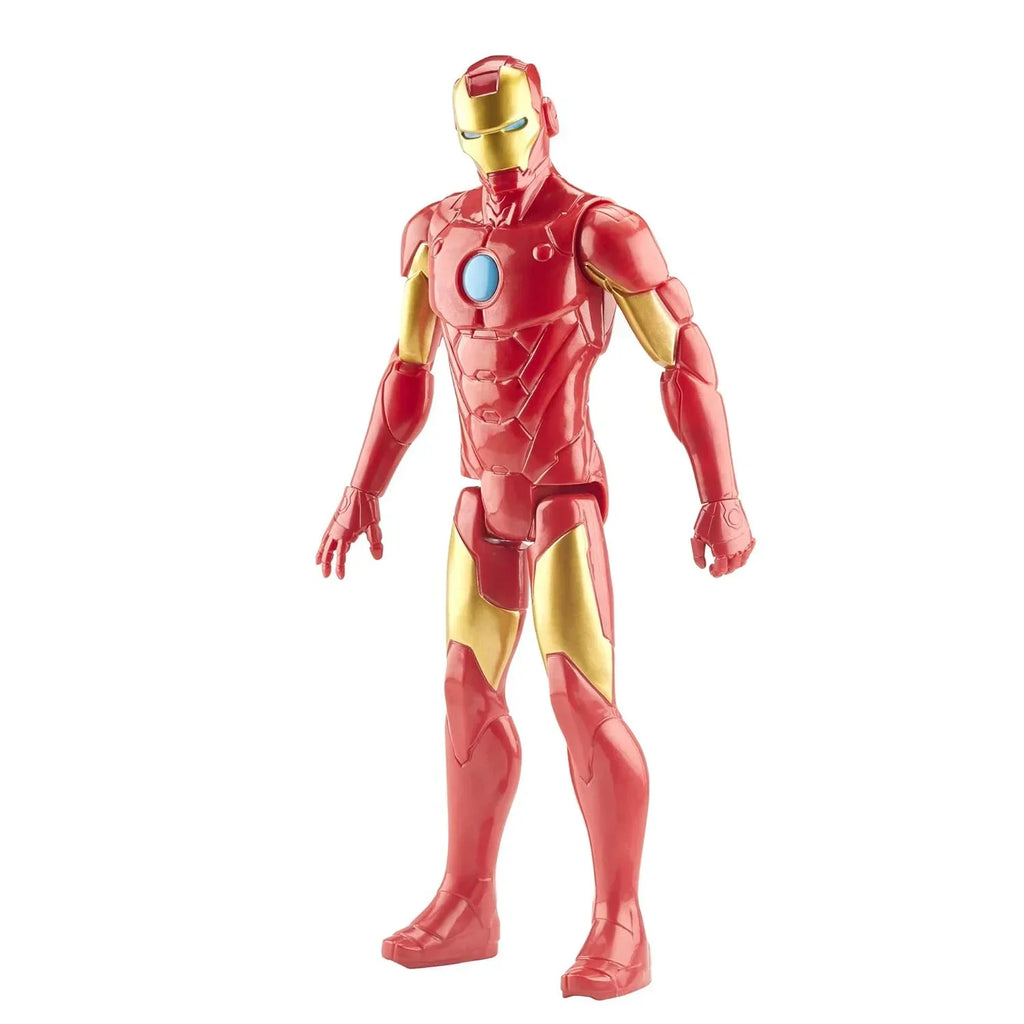 Marvel Avengers Titan Hero Series Iron Man Action Figure – 12-Inch Superhero Toy for Kids Ages 4 and Up - Naivri