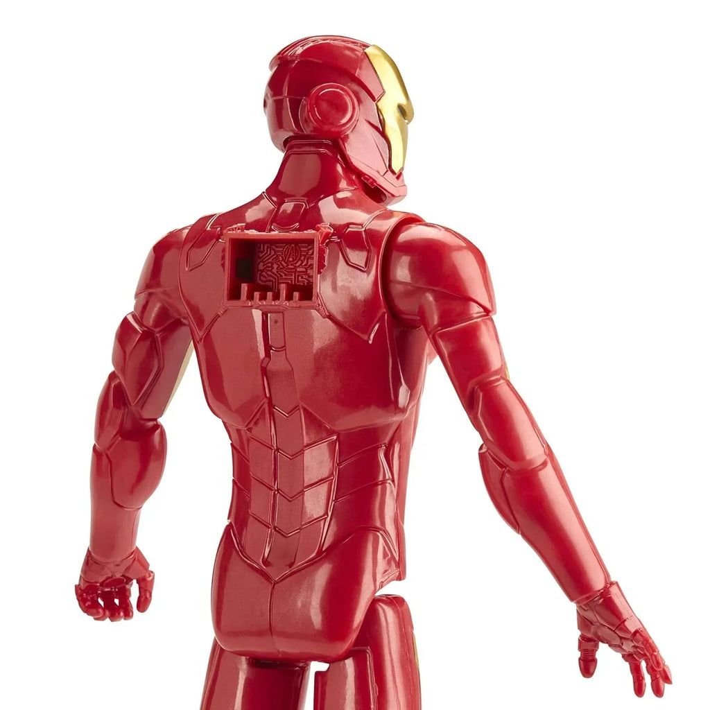 Marvel Avengers Titan Hero Series Iron Man Action Figure – 12-Inch Superhero Toy for Kids Ages 4 and Up - Naivri