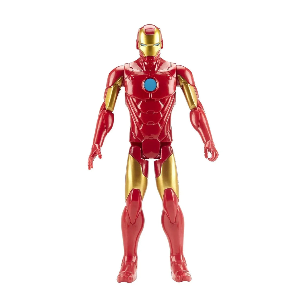 Marvel Avengers Titan Hero Series Iron Man Action Figure – 12-Inch Superhero Toy for Kids Ages 4 and Up - Naivri