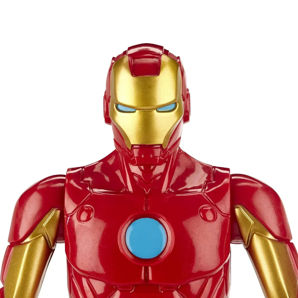 Marvel Avengers Titan Hero Series Iron Man Action Figure – 12-Inch Superhero Toy for Kids Ages 4 and Up - Naivri
