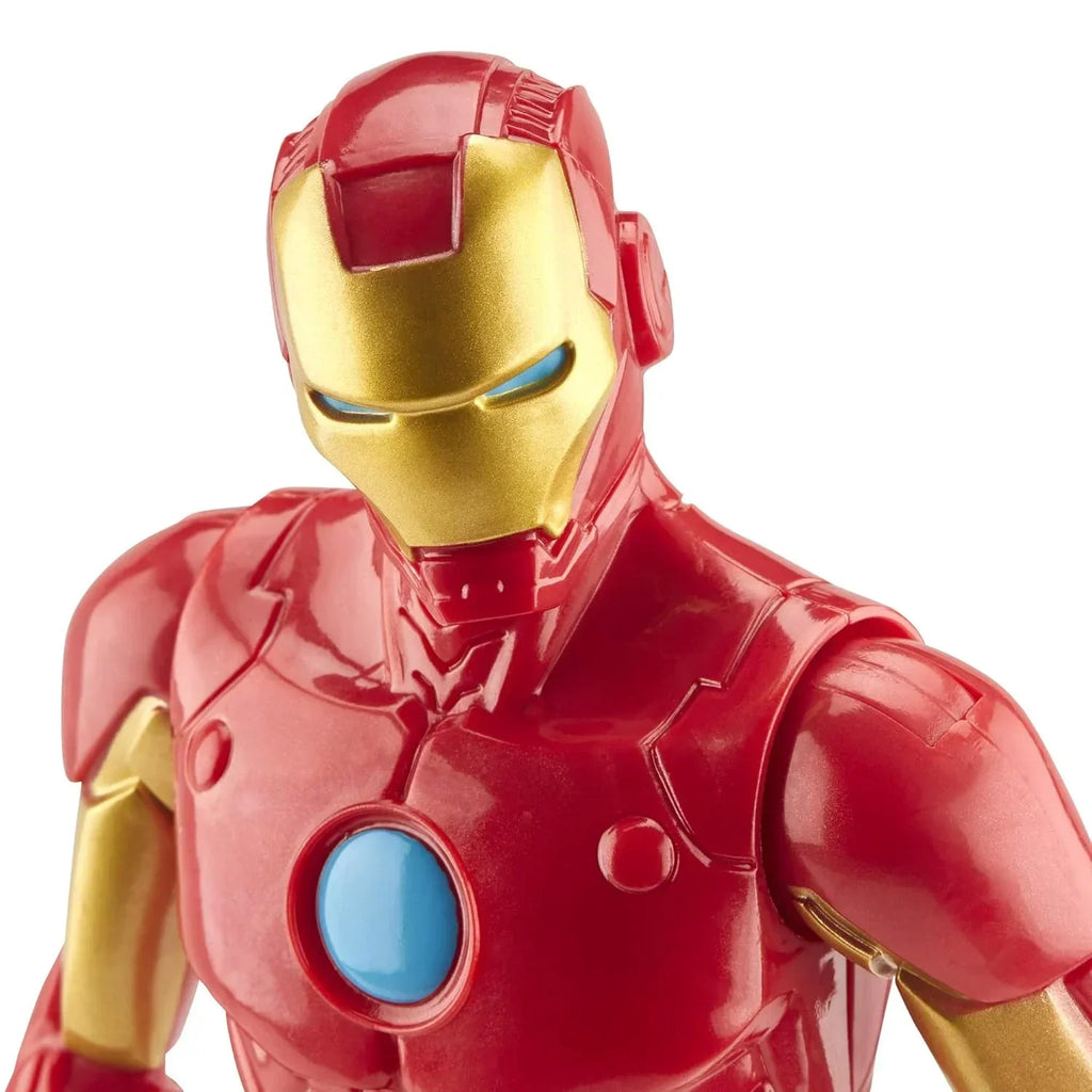 Marvel Avengers Titan Hero Series Iron Man Action Figure – 12-Inch Superhero Toy for Kids Ages 4 and Up - Naivri