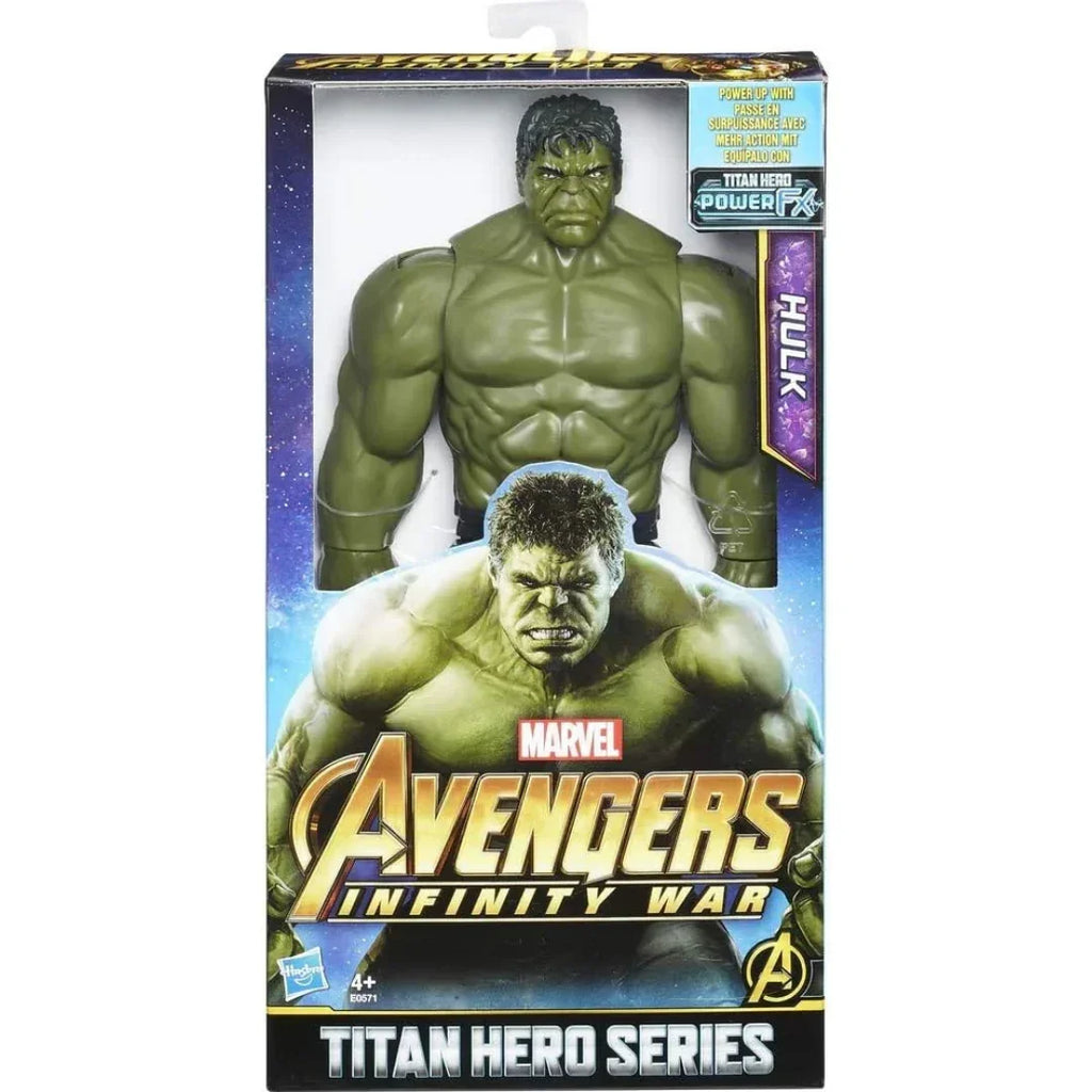Marvel Infinity War Titan Hero Series Hulk – 12-Inch Action Figure with Power FX Port - Naivri
