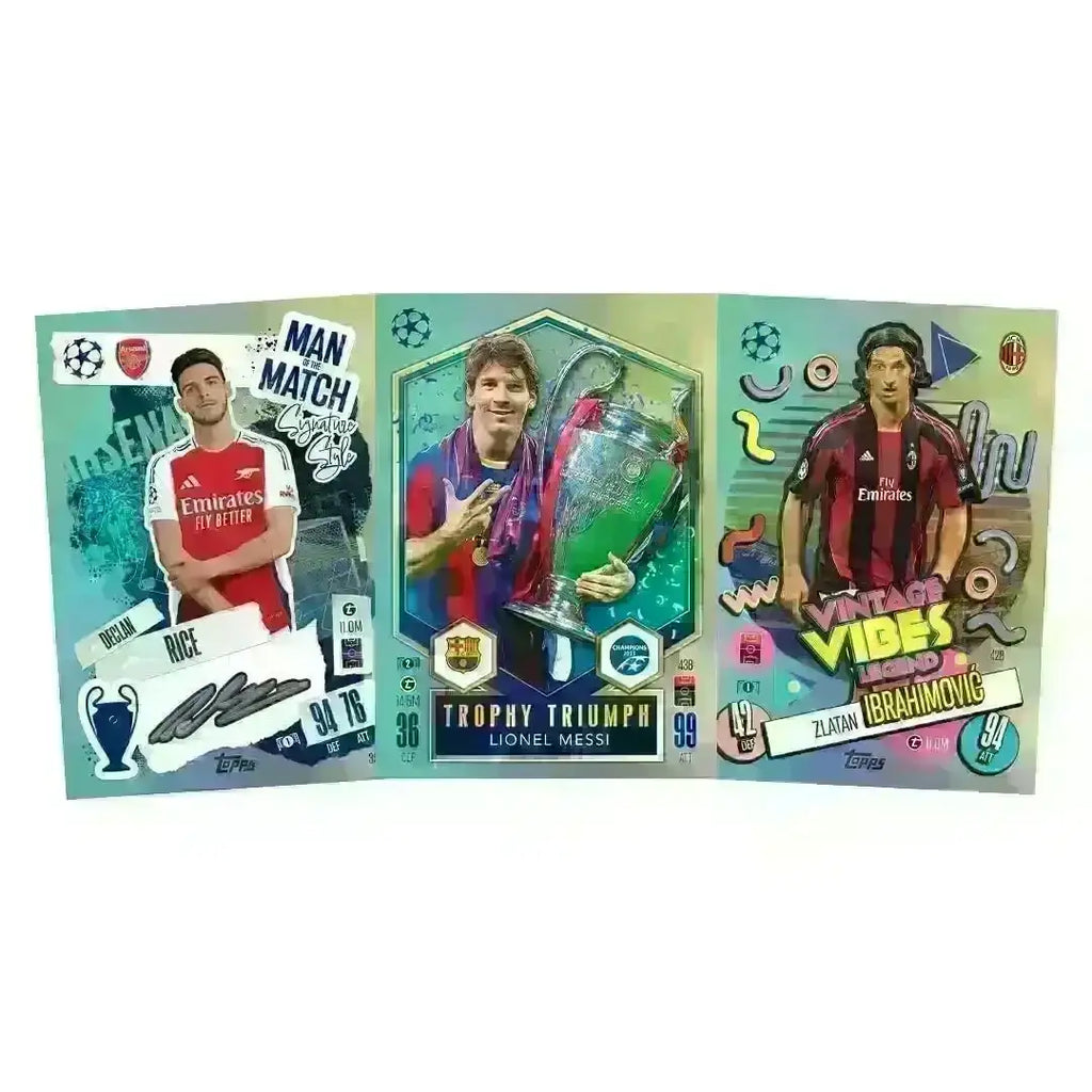 Match Attax Carry Box Plus Season 2024/25 - UEFA Champions League Trading Cards - Naivri