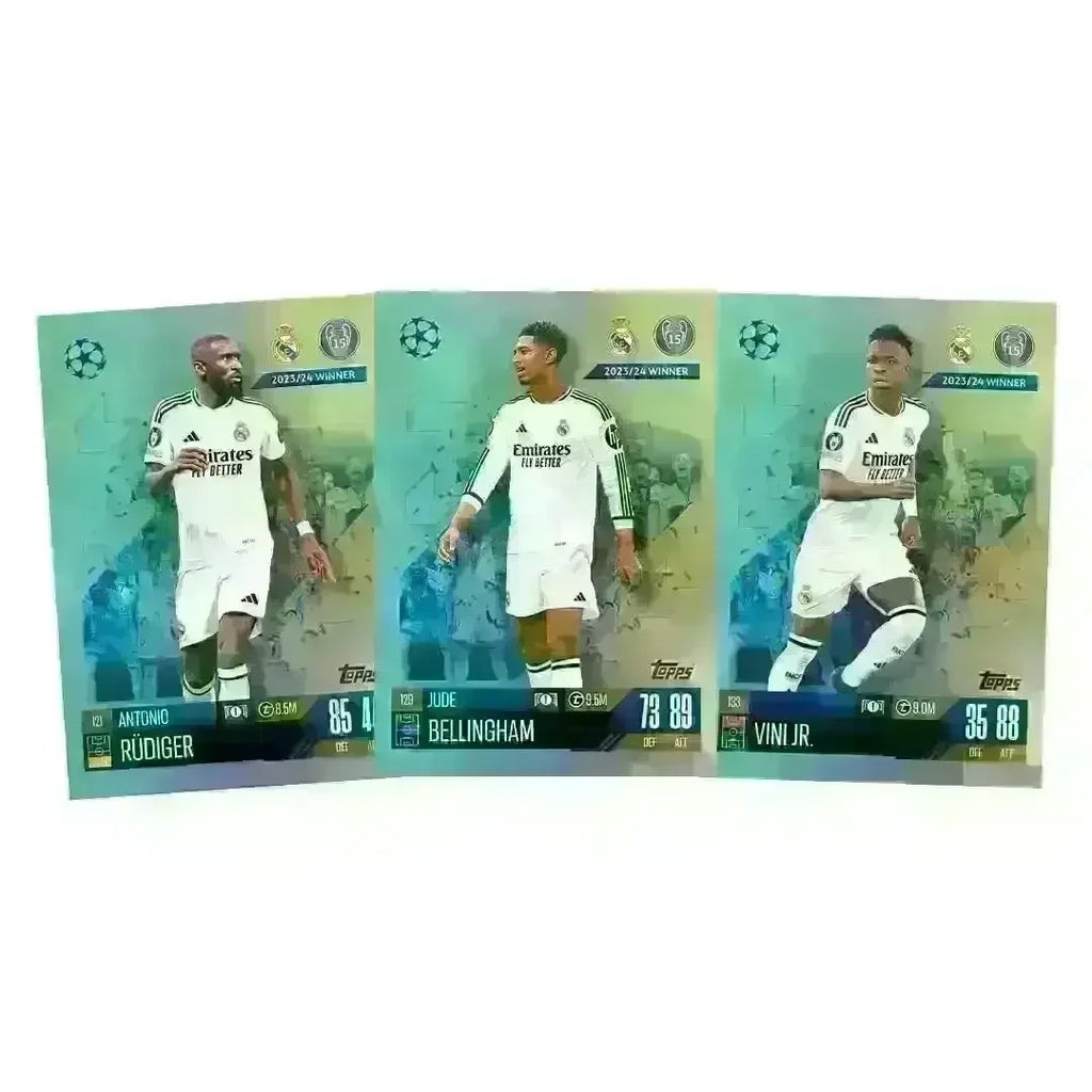 Match Attax Carry Box Plus Season 2024/25 - UEFA Champions League Trading Cards - Naivri