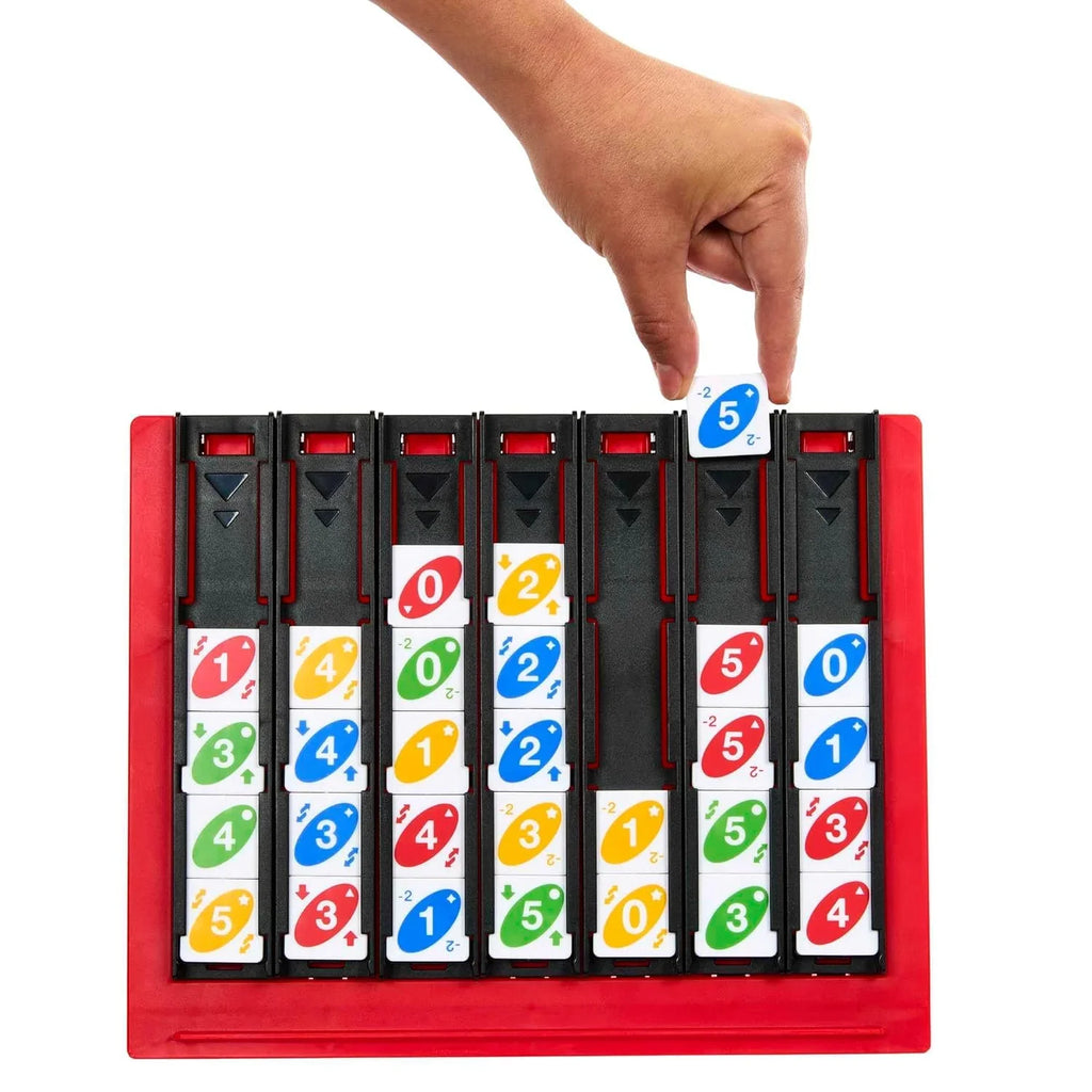 Mattel Games UNO Quatro – Strategy Tile Game for Family Fun & Parties (Ages 7+) - Naivri