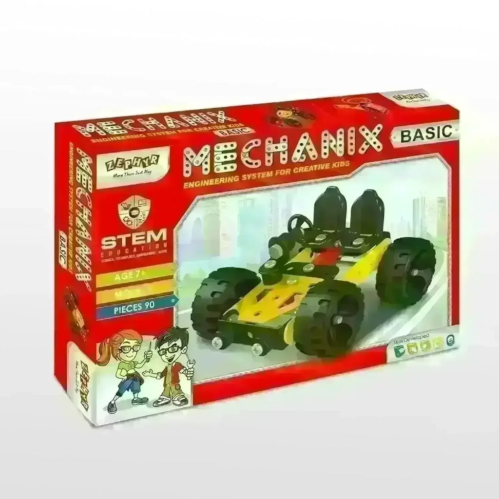 Mechanix Basic – A Foundational Metal Construction Set for Young Innovators - Naivri