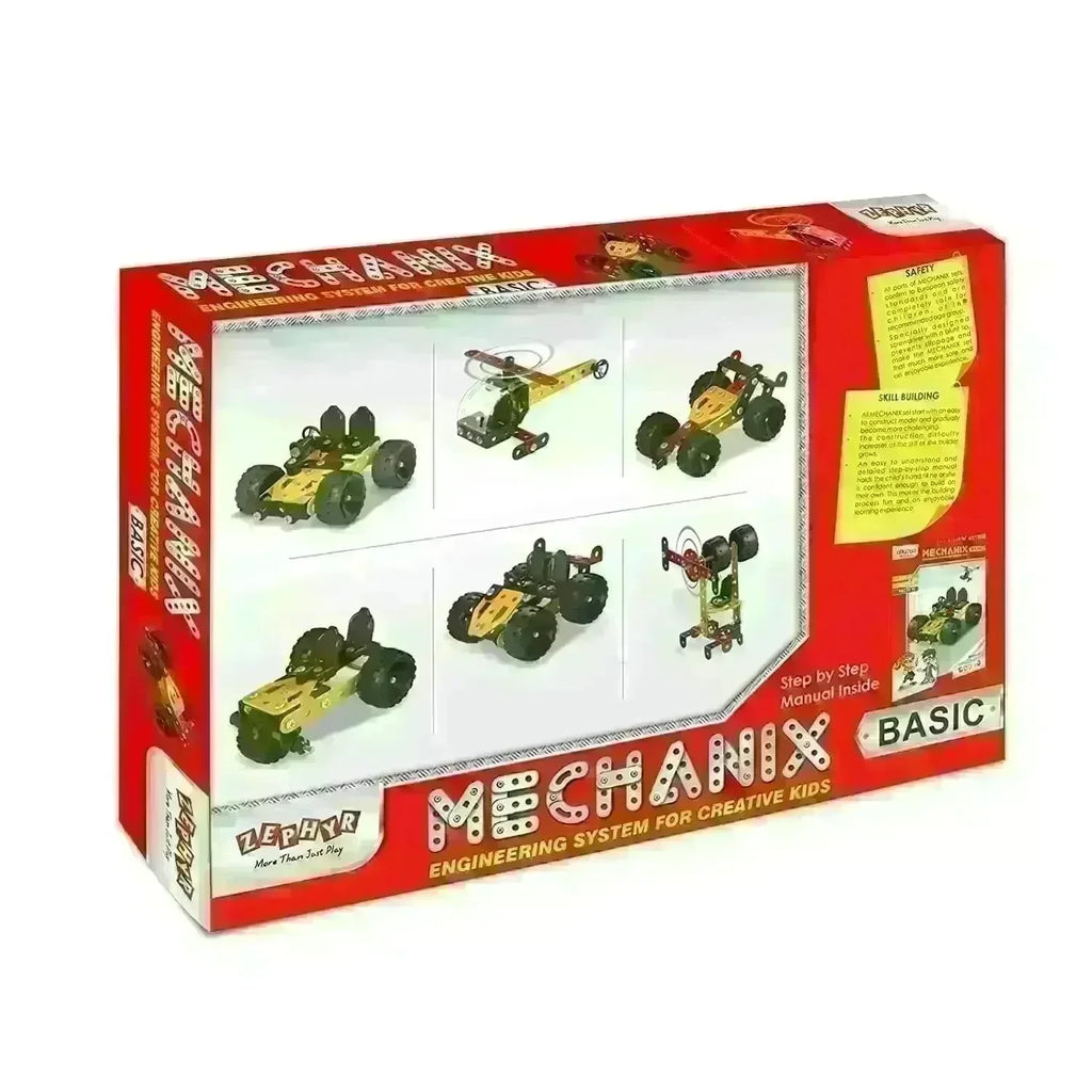 Mechanix Basic – A Foundational Metal Construction Set for Young Innovators - Naivri