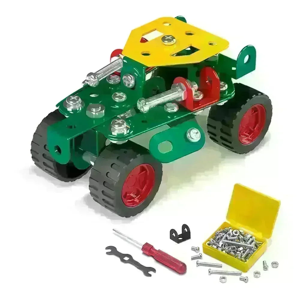 Mechanix Battle Station STEAM Building Kit – 9-in-1 War-Themed Construction Set for Kids (Age 7+) - Naivri