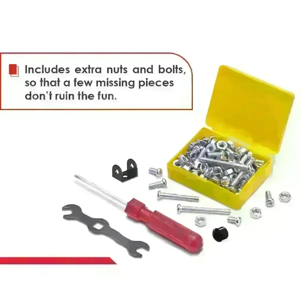 Mechanix Battle Station STEAM Building Kit – 9-in-1 War-Themed Construction Set for Kids (Age 7+) - Naivri