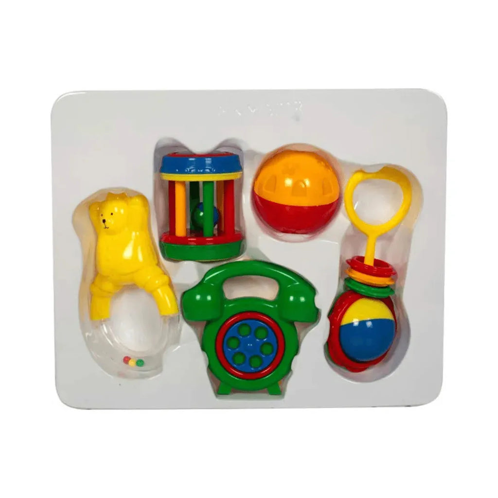 Meemee Rattle Set 5 Pcs - Naivri