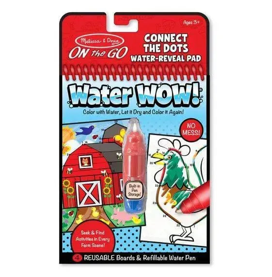 Melissa & Doug Water Wow Farm Connect the Dots - Naivri