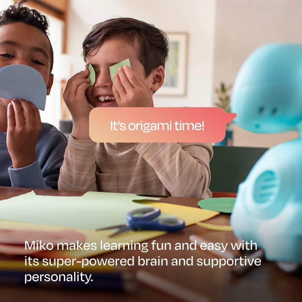 Miko 3: AI-Powered Smart Robot for Kids Red - Naivri
