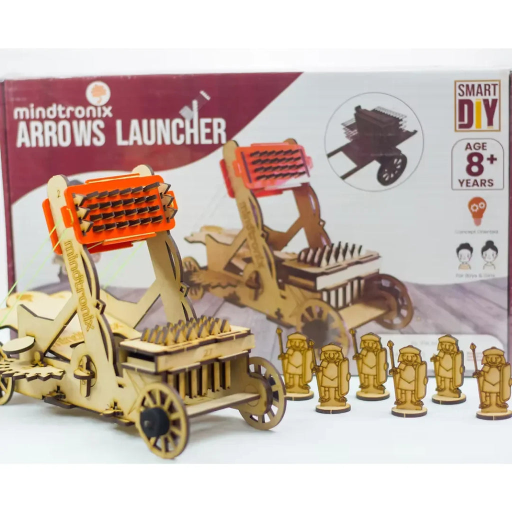 Mindtronix DIY Arrows Launcher Kit – Build & Launch with Precision and Power - Naivri