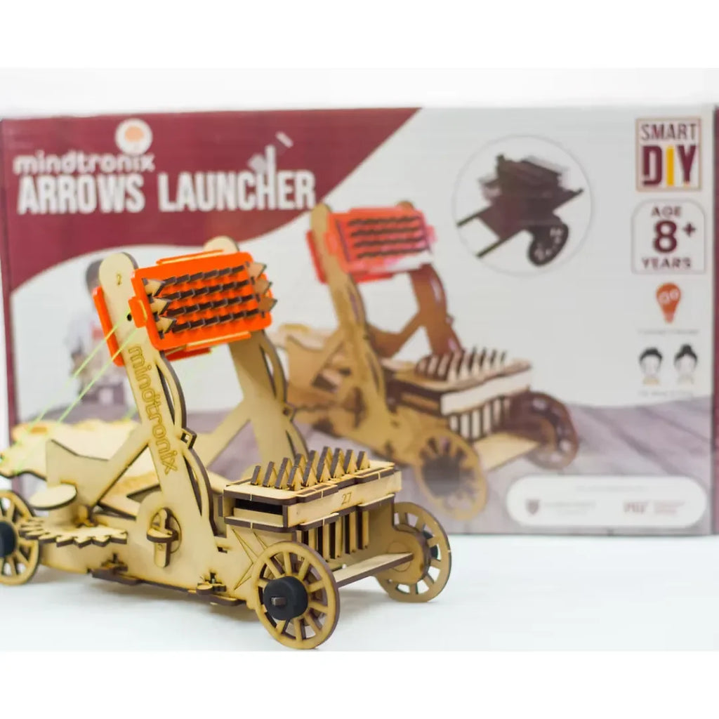 Mindtronix DIY Arrows Launcher Kit – Build & Launch with Precision and Power - Naivri