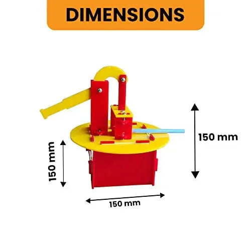 Mindtronix DIY Hand Pump – STEM Educational Construction Activity Kit for Kids | Learn Water Irrigation, Mechanical Principles & Engineering Skills - Naivri