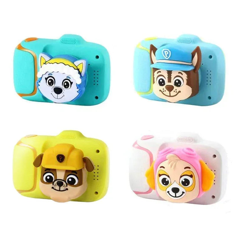 Mini HD Digital Camera for Kids – Rechargeable 1080p Cartoon Video and Photo Camera with 2-Inch Screen, Built-in Games | Age 6 Years+ | Color May Vary - Naivri