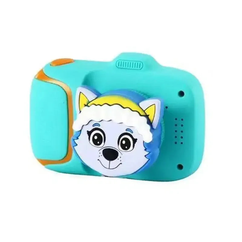 Mini HD Digital Camera for Kids – Rechargeable 1080p Cartoon Video and Photo Camera with 2-Inch Screen, Built-in Games | Age 6 Years+ | Color May Vary - Naivri