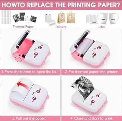 Mini Instant Printer - Naivri