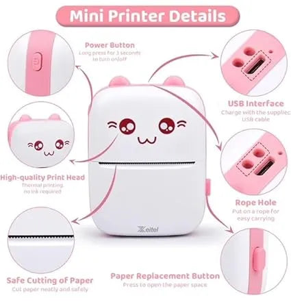 Mini Instant Printer - Naivri