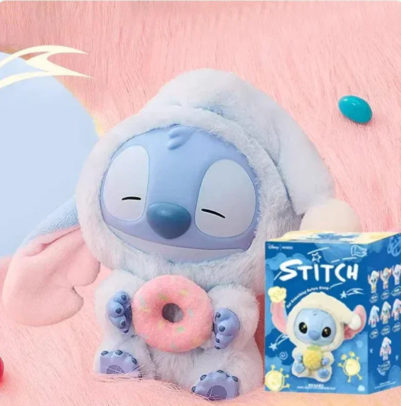 Miniso Stitch Blind Box - Eat Something Before Sleep - Naivri