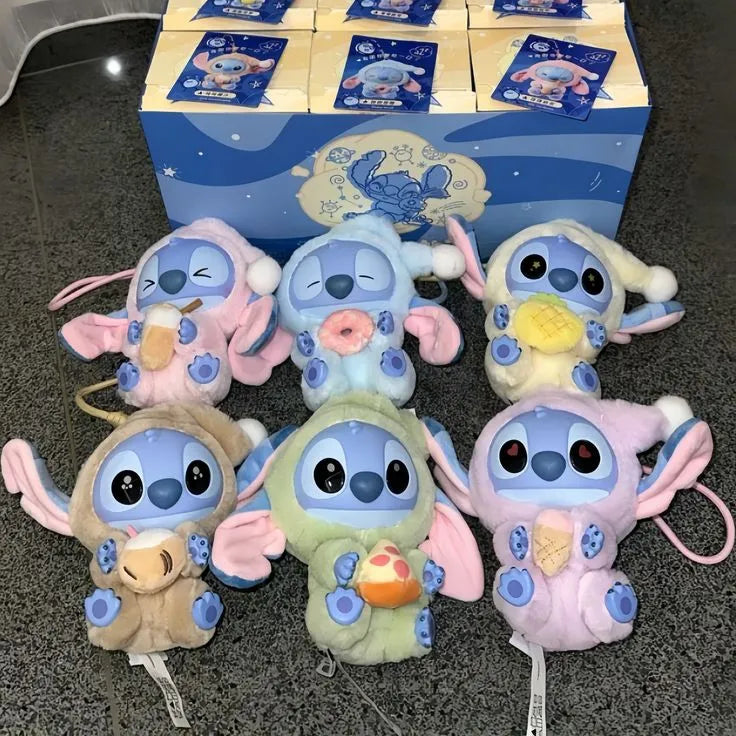 Miniso Stitch Blind Box - Eat Something Before Sleep - Naivri