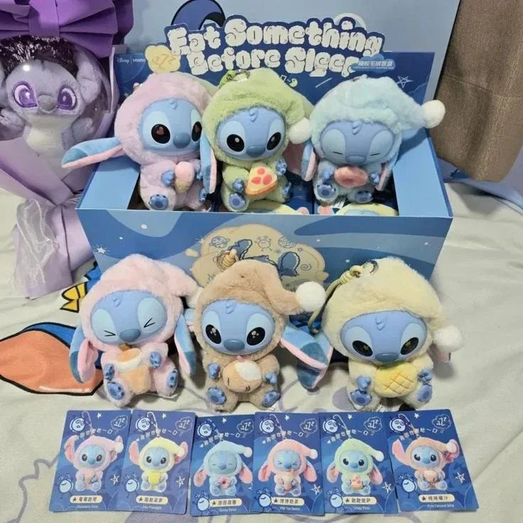 Miniso Stitch Blind Box - Eat Something Before Sleep - Naivri