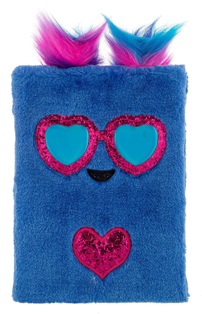 Mirada Blue Owl Plush Notebook - Naivri