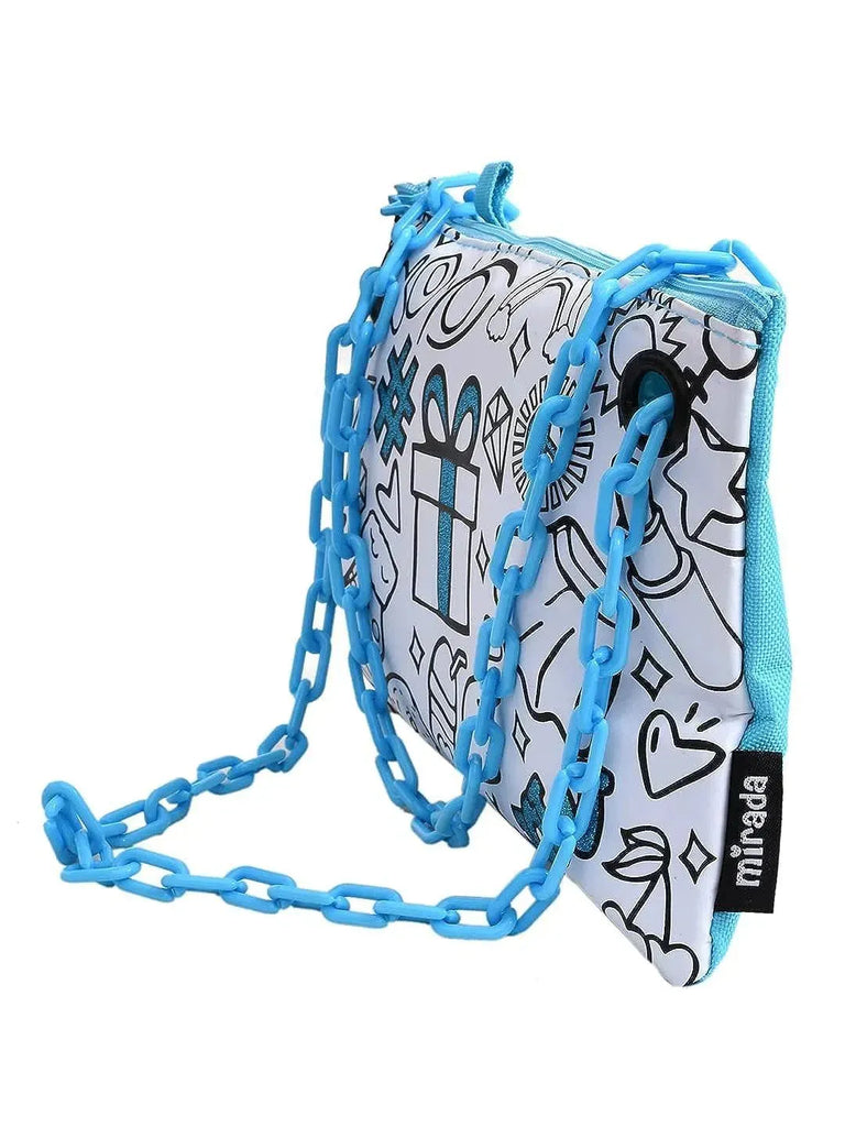Mirada Color Your Own Funky Purse - Naivri