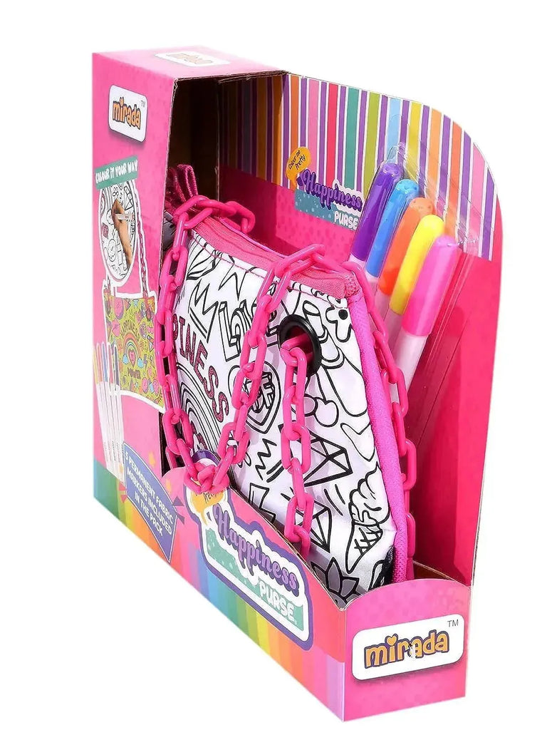 Mirada Color Your Own Happiness Purse - Naivri