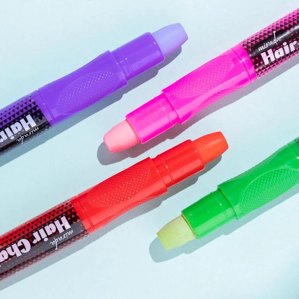 Mirada Glam Hair Chalk – Vibrant Washable Hair Chalk Pens for Kids (Safe & Non-Toxic) - Naivri