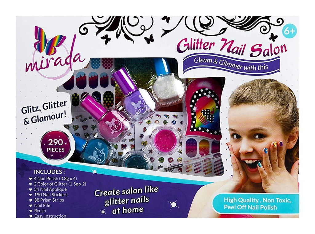 Mirada Glitter Nail Salon Gleam & Glimmer - Naivri