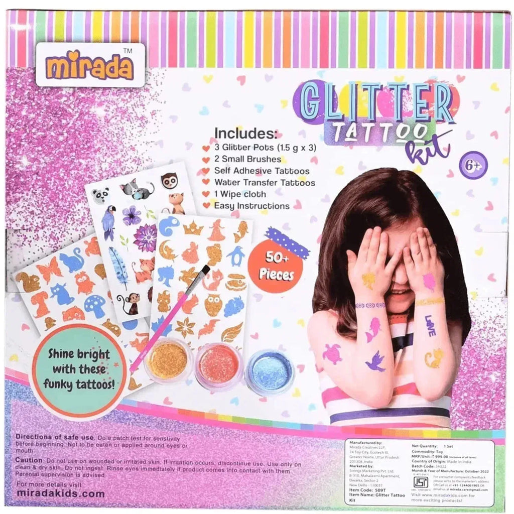 Mirada Glitter Tattoo Kit - Naivri