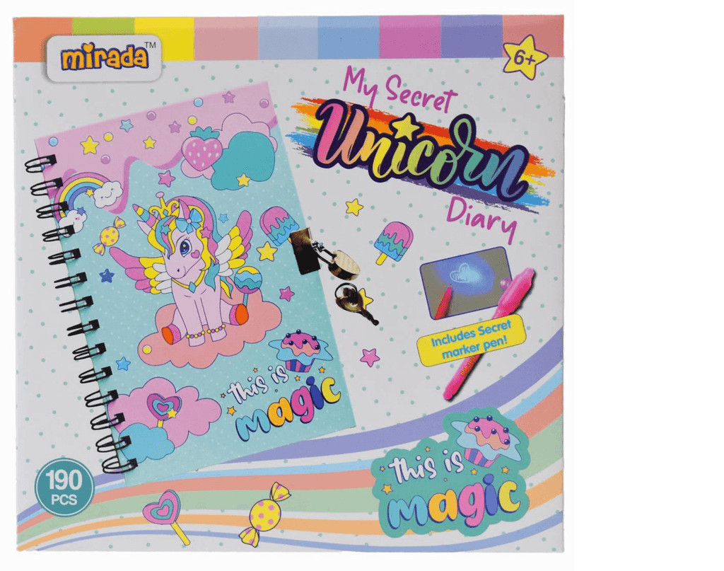Mirada My Secret Unicorn Diary - Naivri