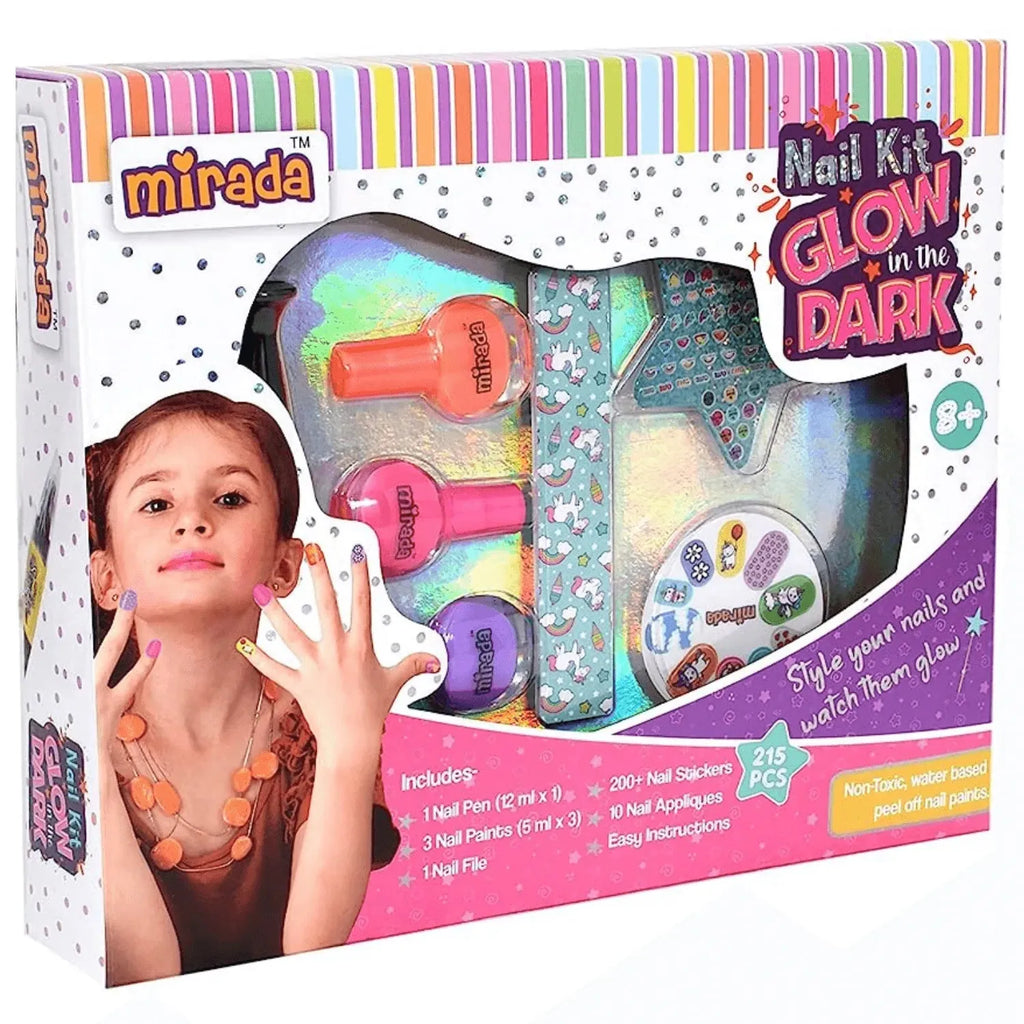 Mirada Nail Kit Glow in the Dark - Naivri