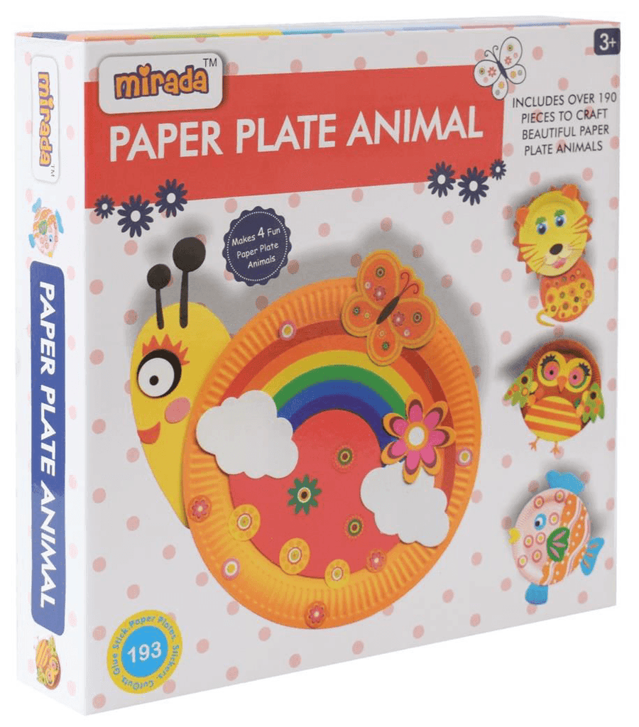 Mirada Paper Plate Animals - Naivri