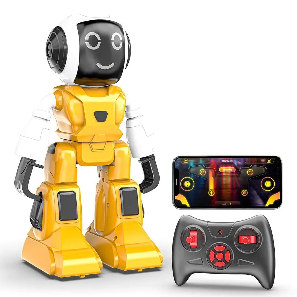 Mirana Smart Interactive Walking Robot Moon Walker Yellow - Naivri