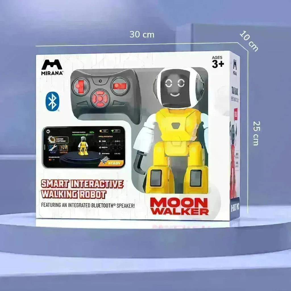 Mirana Smart Interactive Walking Robot Moon Walker Yellow - Naivri