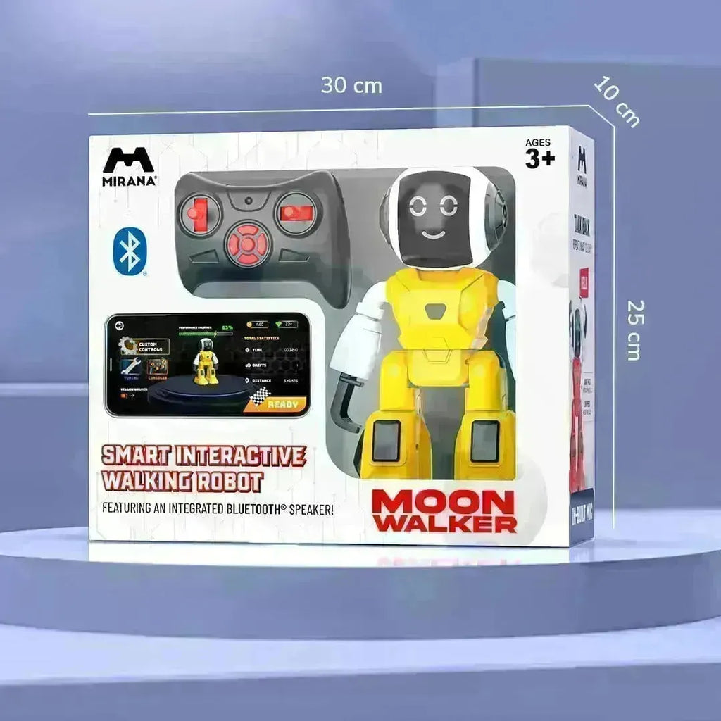 Mirana Smart Interactive Walking Robot Moon Walker Yellow - Naivri