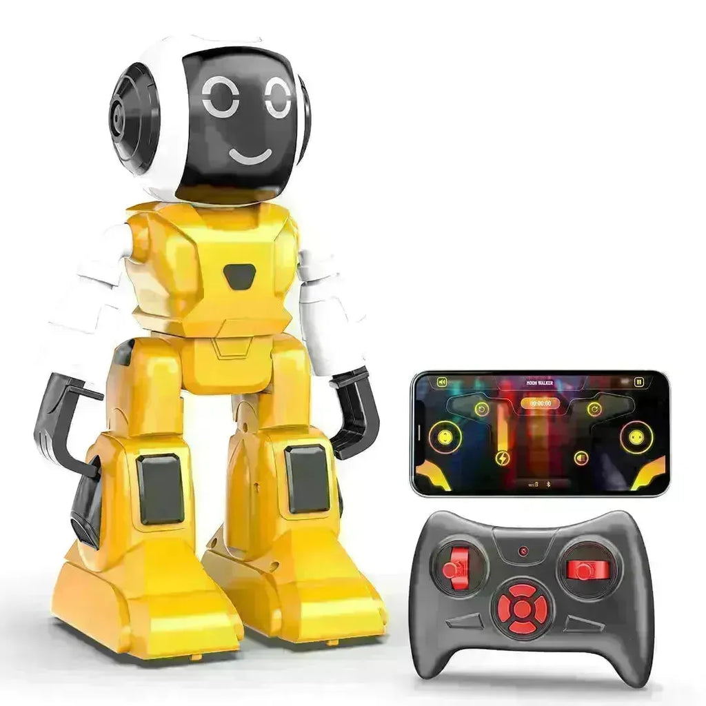 Mirana Smart Interactive Walking Robot Moon Walker Yellow - Naivri