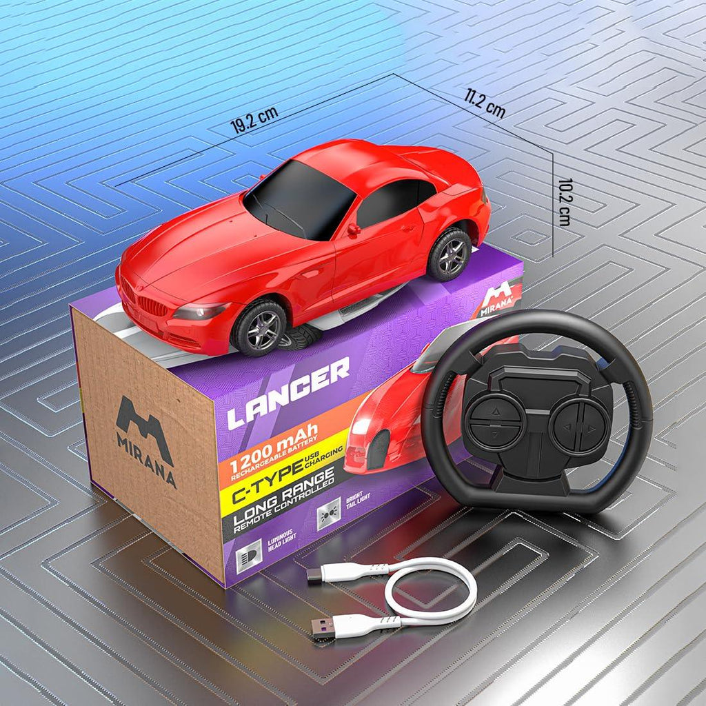 Mirana Speedster Remote Controlled Racing Car Red - Naivri