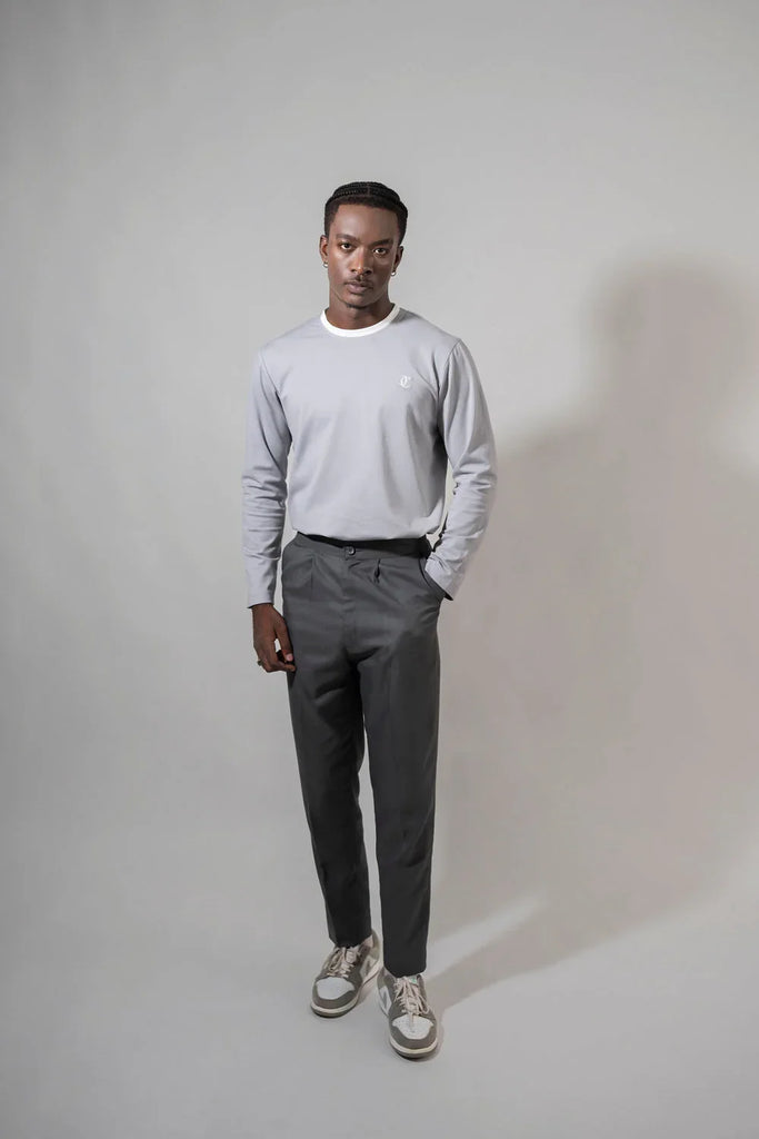 Modern Basic Waist Trouser - Naivri