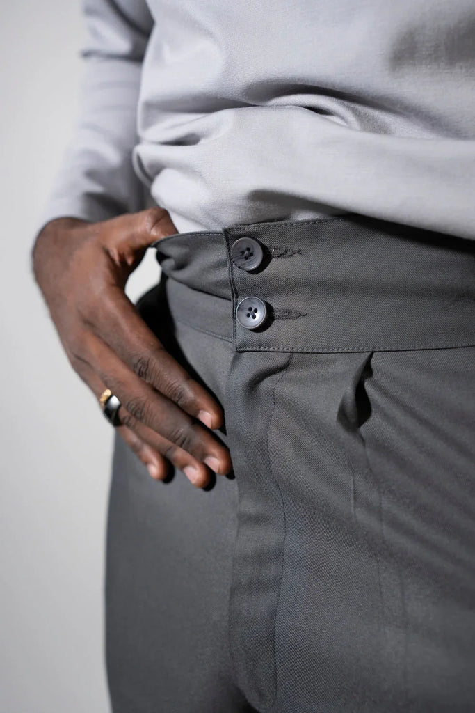 Modern Basic Waist Trouser - Naivri