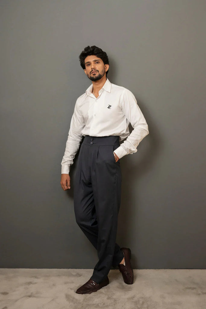 Modern Basic Waist Trouser - Naivri