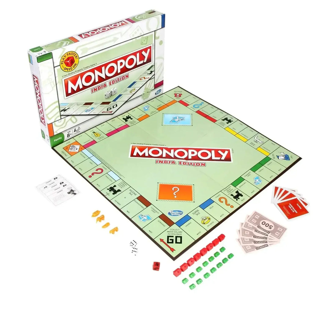 Monopoly India Edition E8273 – Classic Property Trading with an Indian Twist - Naivri