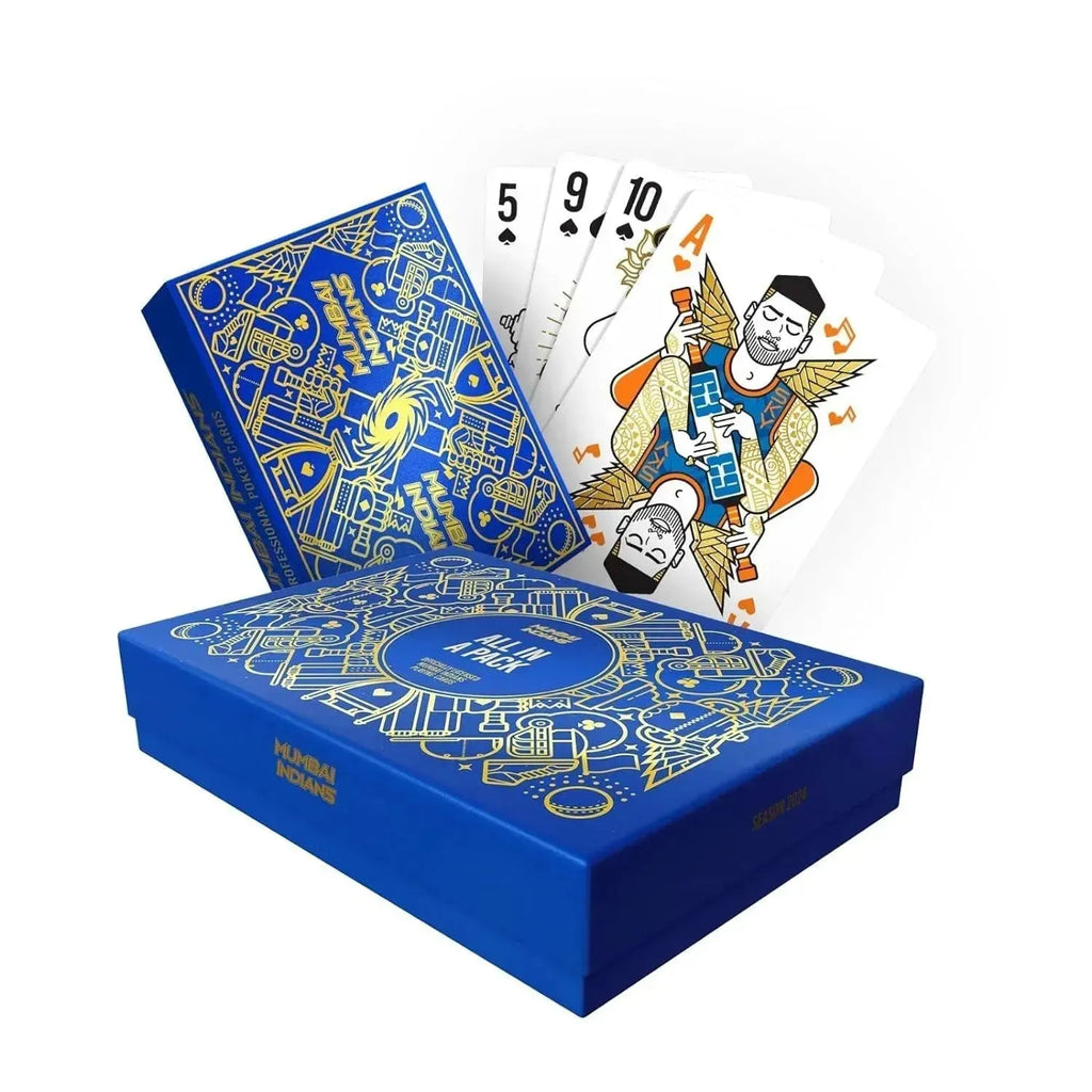 Mumbai Indians All in A Pack Playing Cards - Naivri