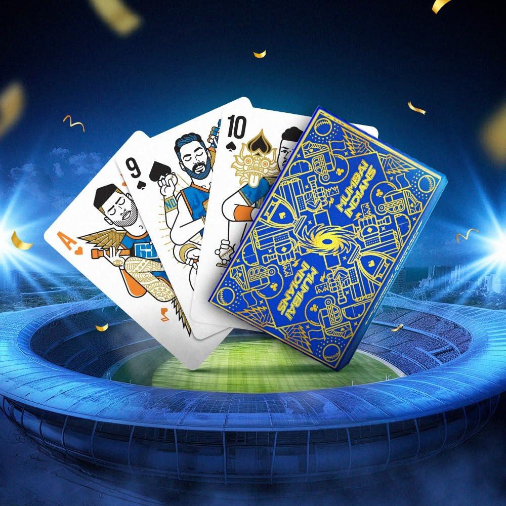 Mumbai Indians All in A Pack Playing Cards - Naivri