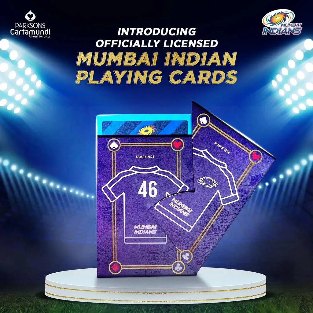 Mumbai Indians Professional Poker Playing Cards - Naivri