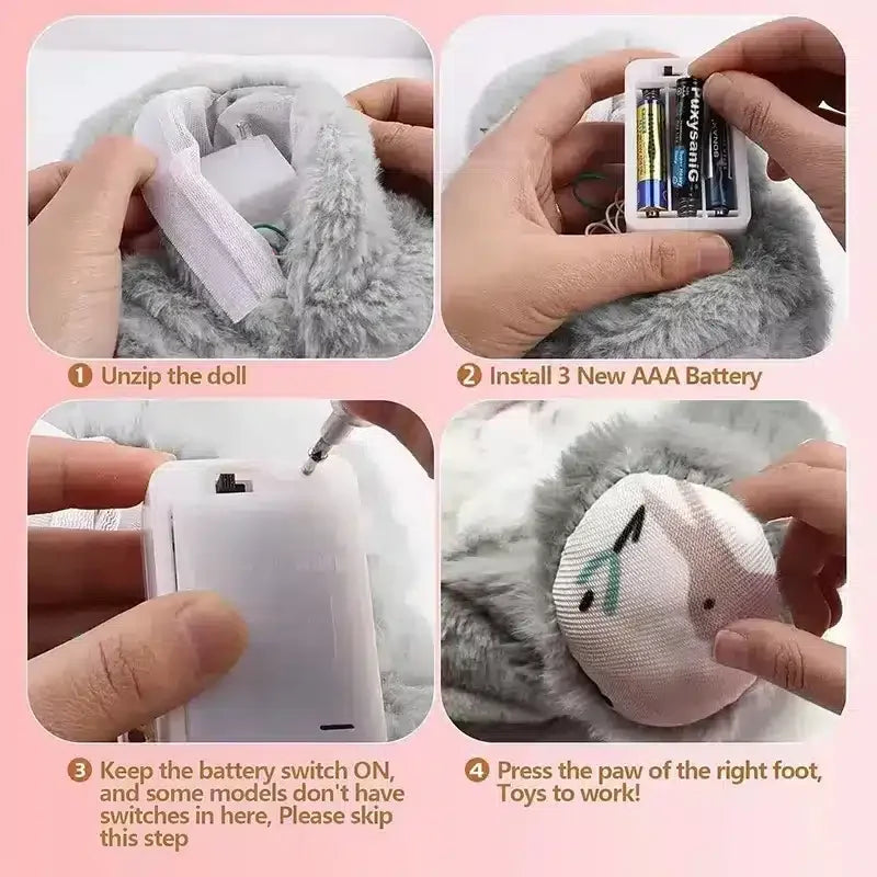 Musical Breathing Stitch Doll - Naivri