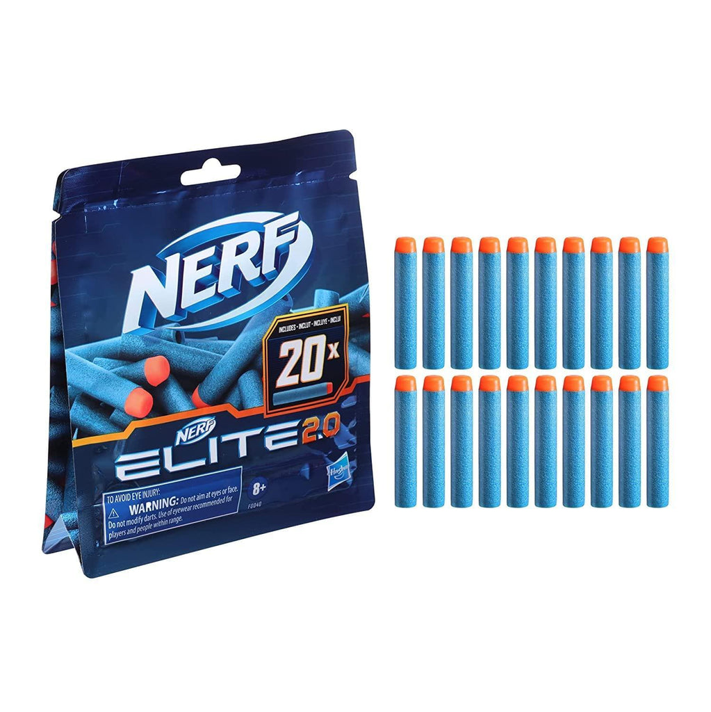 Nerf Elite 2.0 20 Dart Refill Pack - Naivri